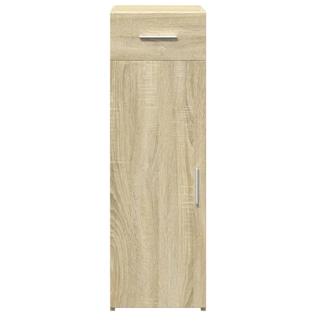 Buffet credenza cassettiera armadio mobile contenitore organizer cucina soggiorno rovere Sonoma 30 x 42,5 x 93 cm legno ingegnerizzato marrone 02_0031504