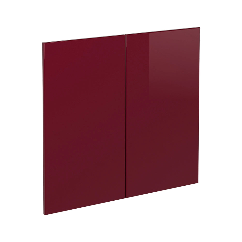 Vicco Frontale cucina Rosso lucido 79.2 x 71.3 cm frontale del mobile per mobile sottolavello