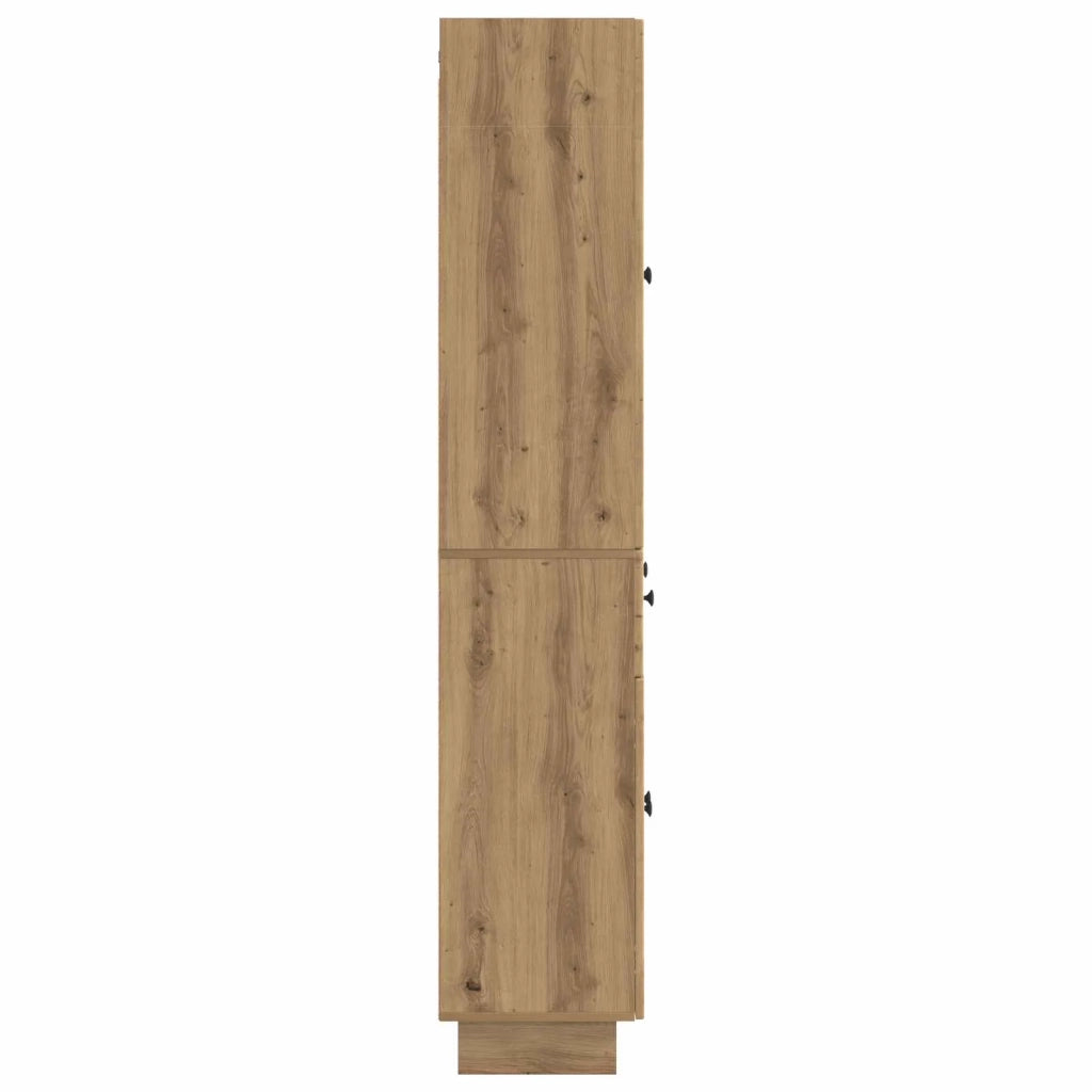 Set di armadi 2 pcs 66 x 34,5 x 90 cm Legno ingegnerizzato