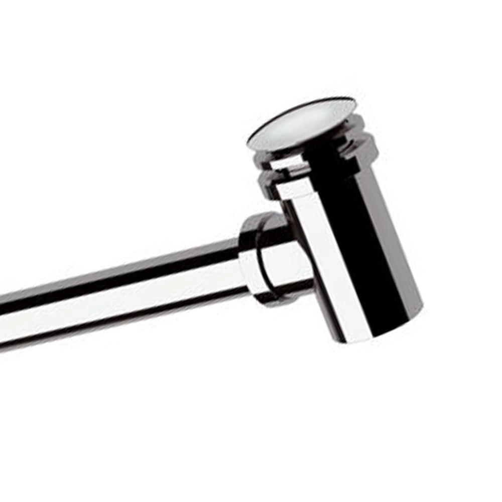 Sifone salvaspazio con piletta click-clack