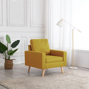 Poltrona Gialla in Tessuto cod mxl 32580