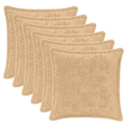 Federa 6 pcs HOUTEN Crema 50 x 50 cm 919361