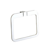 Porta asciugamani ad anello in zinco cromato| Brush