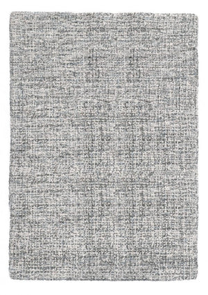 Tappeto 160x230 cm Hansi in Tessuto Beige-Grigio-Azzur