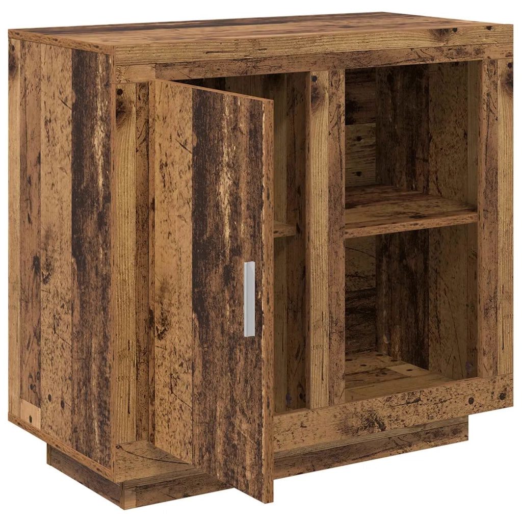 Credenza | Madia | Buffet da pranzo | Armadio da pranzo Legno vecchio 80 x 40 x 75 cm Legno multistrato