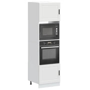 Armadi Forno 2 pz Porto Bianchi in Legno Multistrato 3315051