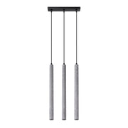 Lampada a sospensione PASTELO 3L in cemento
