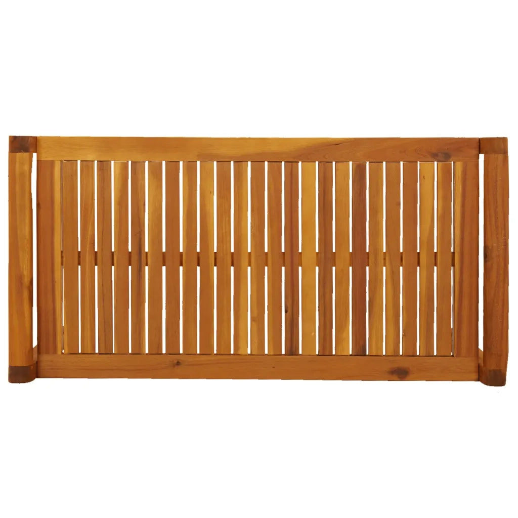 Set Mobili da Giardino 3pz con Cuscini Legno Massello di Acacia