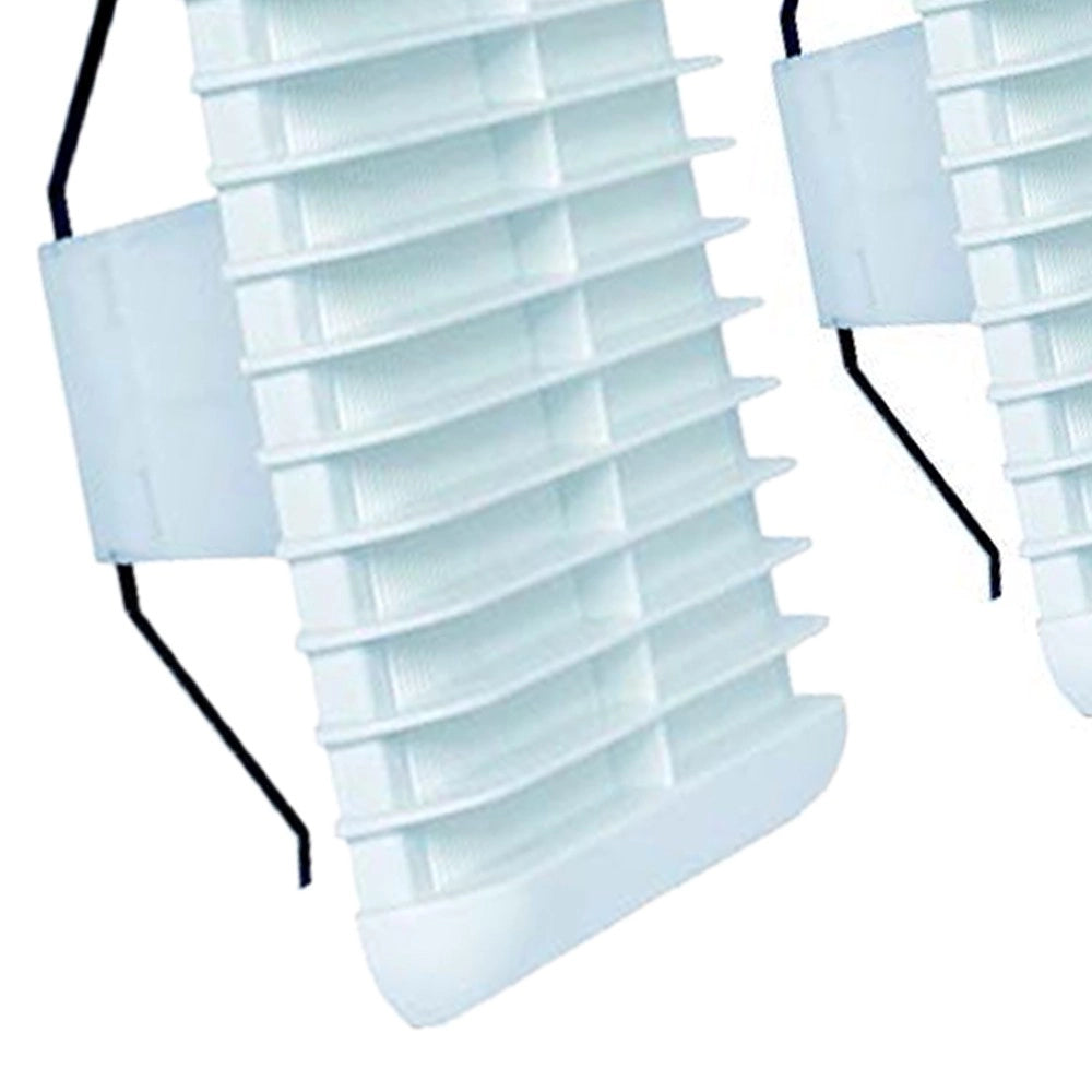 Coppia griglie 166x166 ml interno/est con molle