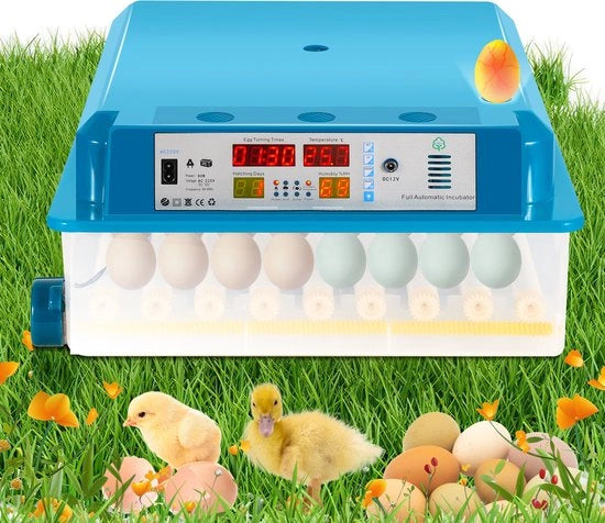 Macchina per la cottura delle uova con rotazione automatica per 64 uova, adatta per uso domestico e agricolo