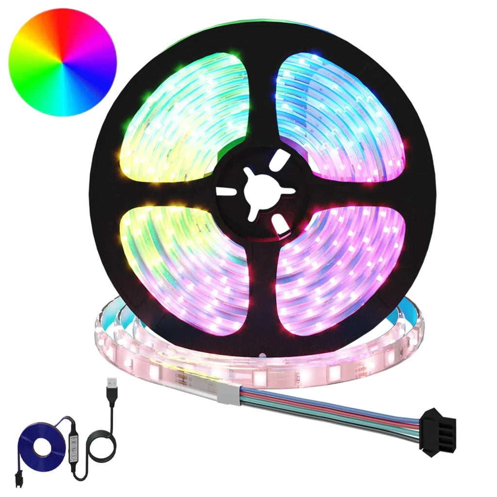 Striscia LED 2 pz Nero e trasparente 5100 mm Rame e plastica CFW2330900