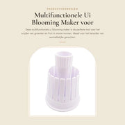 Cutter di alta qualità in plastica - Uien bloesem maker - Taglia verdure/frutta - Duraturo - Facile da utilizzare - Leggero 100g