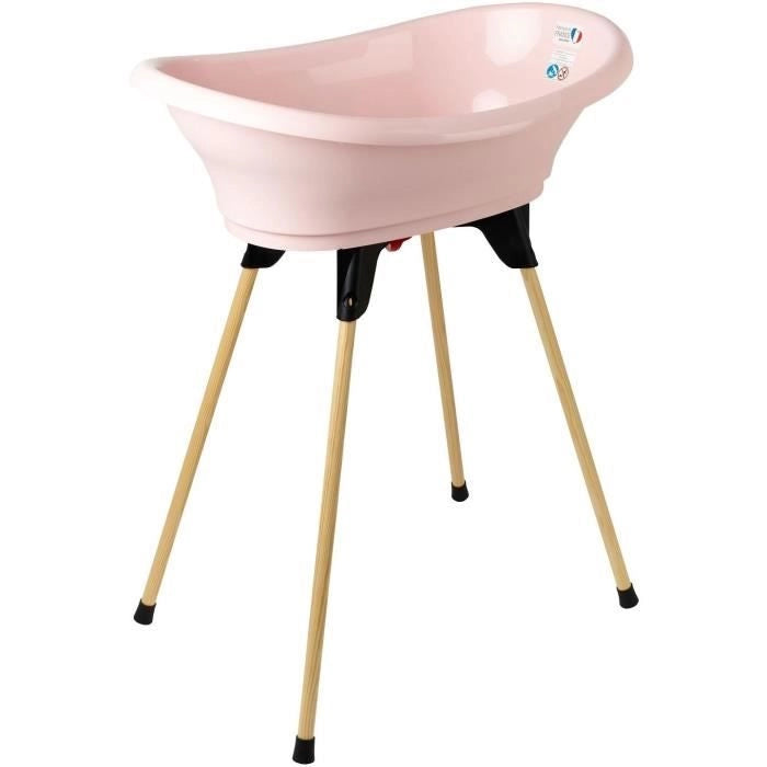 THERMOBABY VASCA KIT VASCO Rosa cipria: vasca + piedini + tubo di scarico