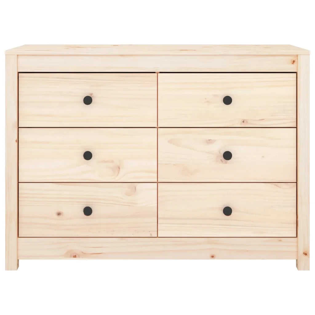 Armadietto 100x40x72 cm in Legno Massello di Pino 821764