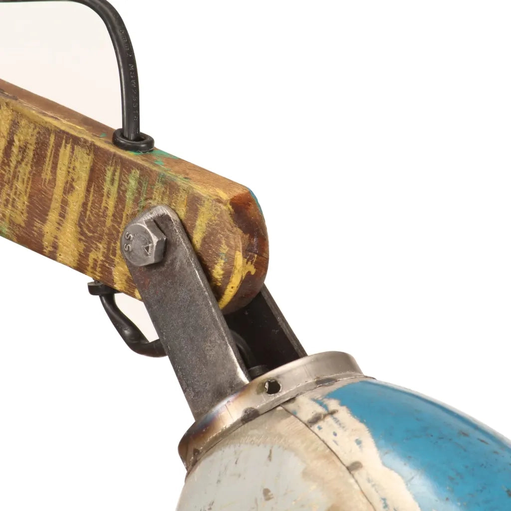 Lampada da Parete in Stile Industriale Rotonda Multicolore E27 344407