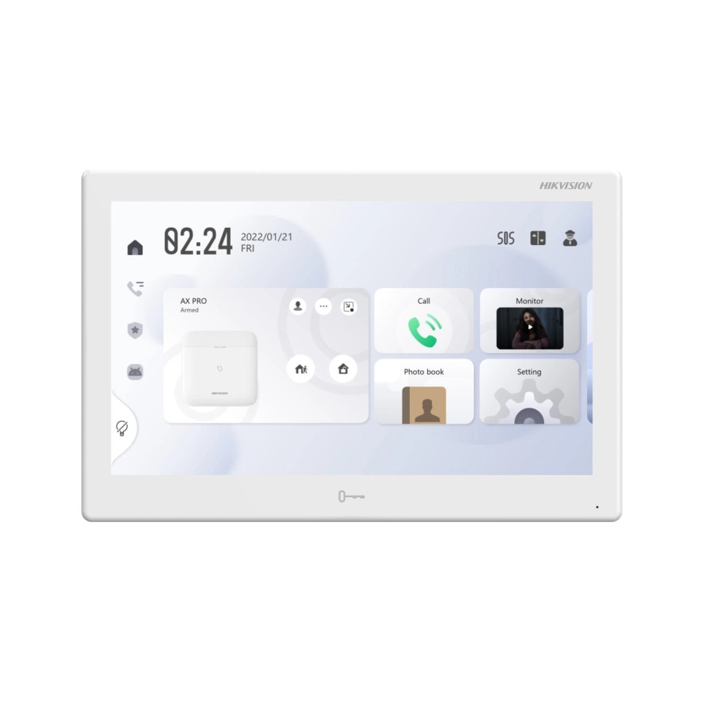 Hikvision All-in-one 10" Indoor Station Intercom Ip PoE DS-KH9510-WTE1(B)
