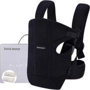 Porta bambino per schiena - confortevole e pratico - 1 pezzo - nero