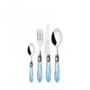 OXFORD Ghiera Argento Anticato, Posate Set 24 pz, Scatola