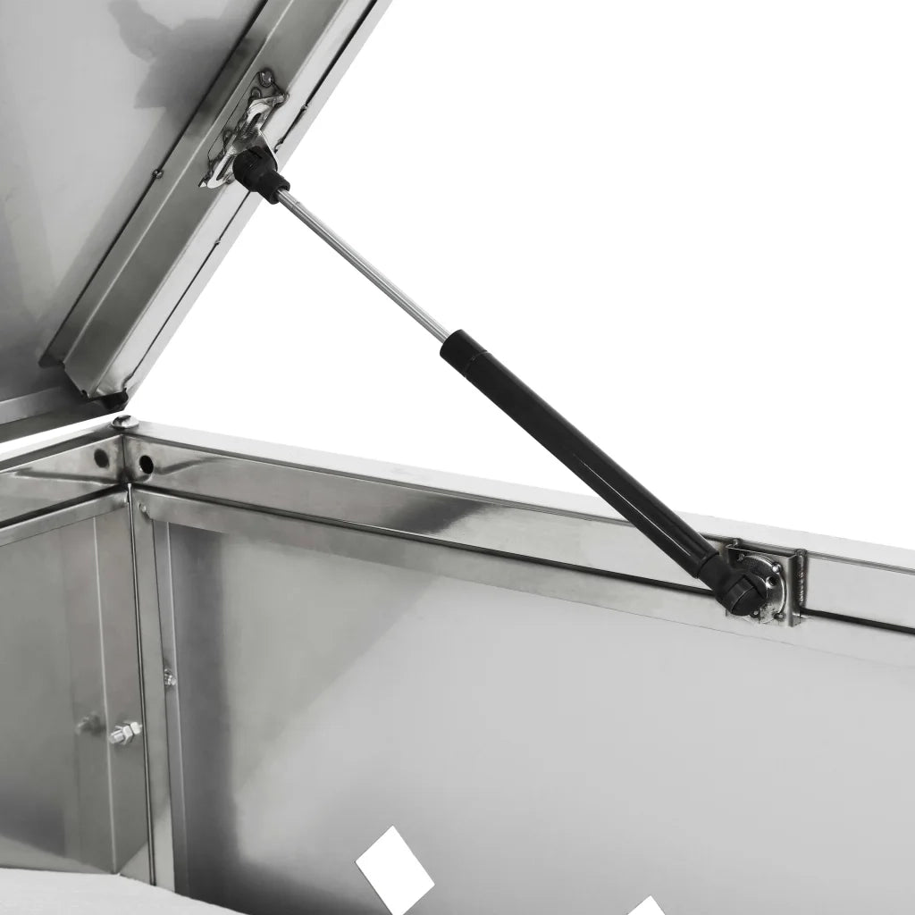 Copribidone per Spazzatura Singolo 240 L in Acciaio Inox  cod mxl 51535