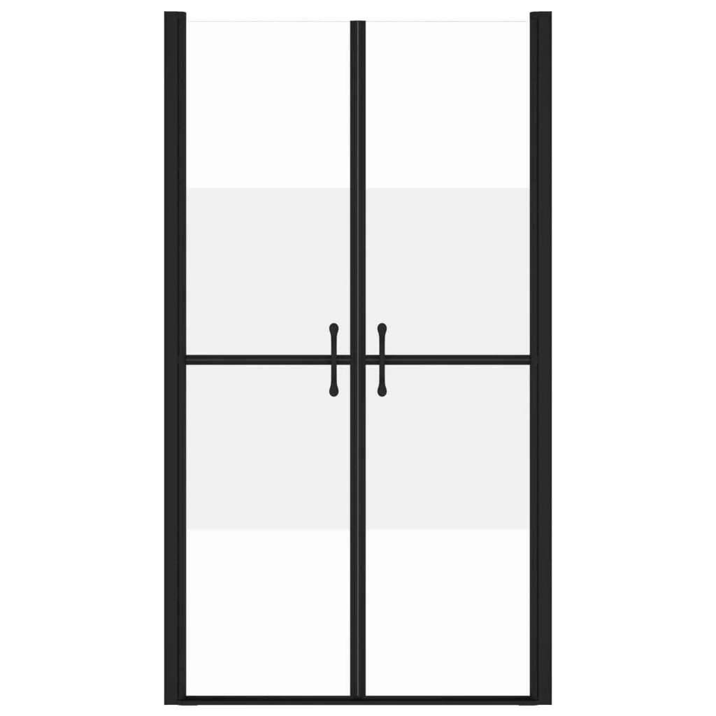 Porta doccia per bagno WC o cabina doccia interna larghezza regolabile ESG (73-76)x190 cm semi-satinata 02_0002056