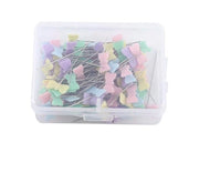 Set di ago per cucito da 100 pezzi - Ago per cucito - Ago per patchwork - Ago in acciaio inossidabile - Scatola in plastica - Diverse punte - Ago per patchwork