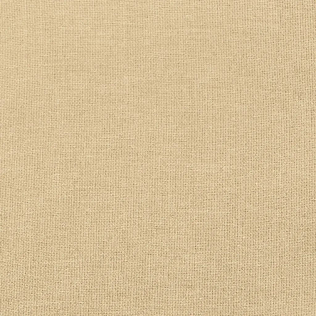 Cuscini Panca Giardino 2pz Beige MÃ©lange 200x50x7 cm Tessuto