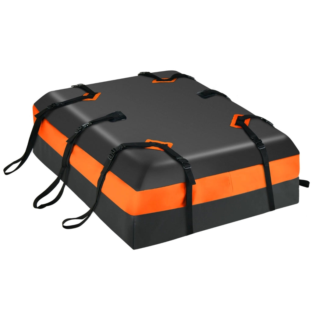 Borsa per bagagli impermeabile da 424L per tutti i veicoli, Borsa morbida con serratura a combinazione Arancione-Accessori per veicoli