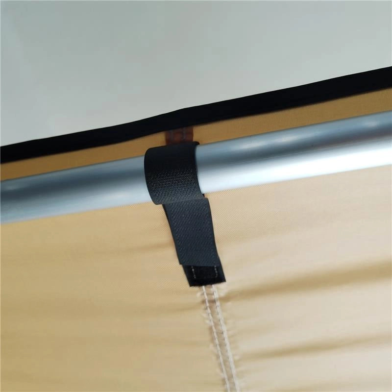 TENDALINO DA TETTO AUTO LATERALE E IMPERMEABILE CON ALTEZZA REGOLABILE, 2.5X1.6M, CACHI