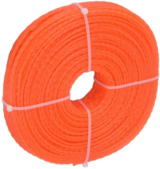Trimma a nylon - 2,7 mm - 100 metro - Adatto per tagliatrici e trimmer - Filo di alta qualità - Utilizzo versatile