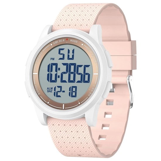 Orologio digitale per uomo e donna - impermeabile - orologio da polso in gomma