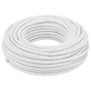 Cavo elettrico intrecciato bianco per impianti a vista *** lunghezza metri 100, sezione conduttore 3x1,5mmq, confezio...