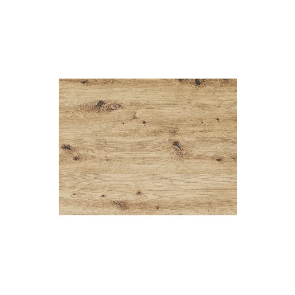 Piano per mobile sottolavabo BRAZZA – 60 cm – Rovere chiaro – Spessore 2,5 cm – Da appoggio