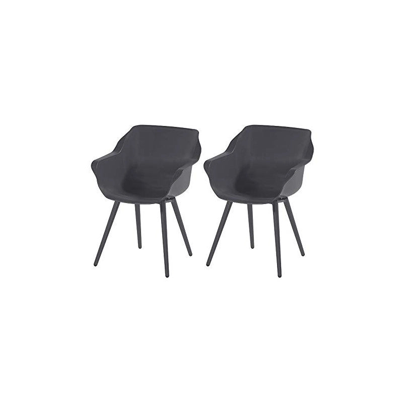 Set di 2 Sedie SOPHIE Studio Armchair HARTMAN - Antracite