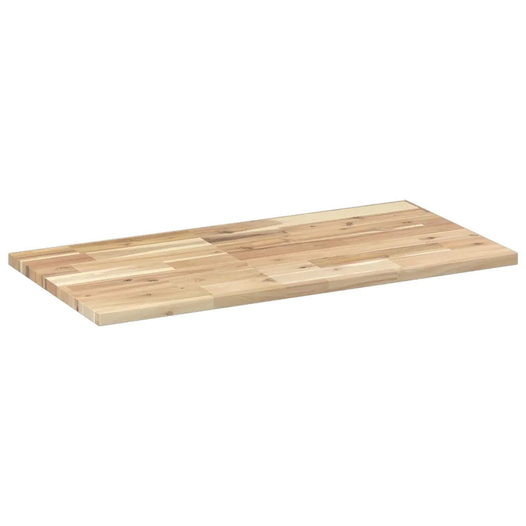 vidaXL Mensole da Parete 2 pz 60x40x2 cm Legno Acacia Non Trattato