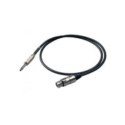 Trade Shop - Cavo 10 Metri Audio Per Microfono Casse Femmina Xlr Connessione Spina Jack 1.5 -