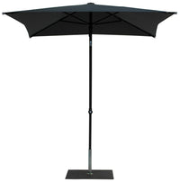 Ombrellone da Giardino 2x2 m Palo Ø38 mm in Alluminio Tessuto Poliestere Trend Antracite