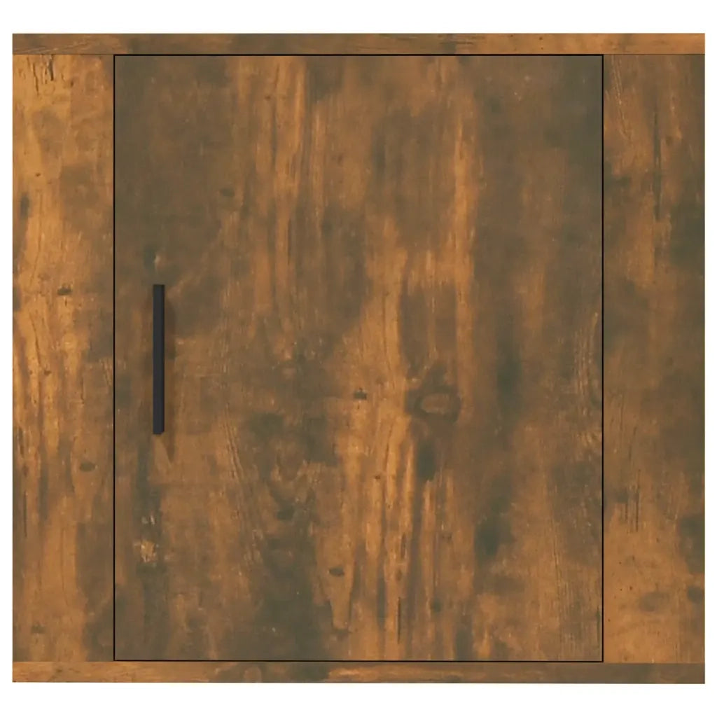 Comodino a Muro Rovere Fumo 50x30x47 cm 816874