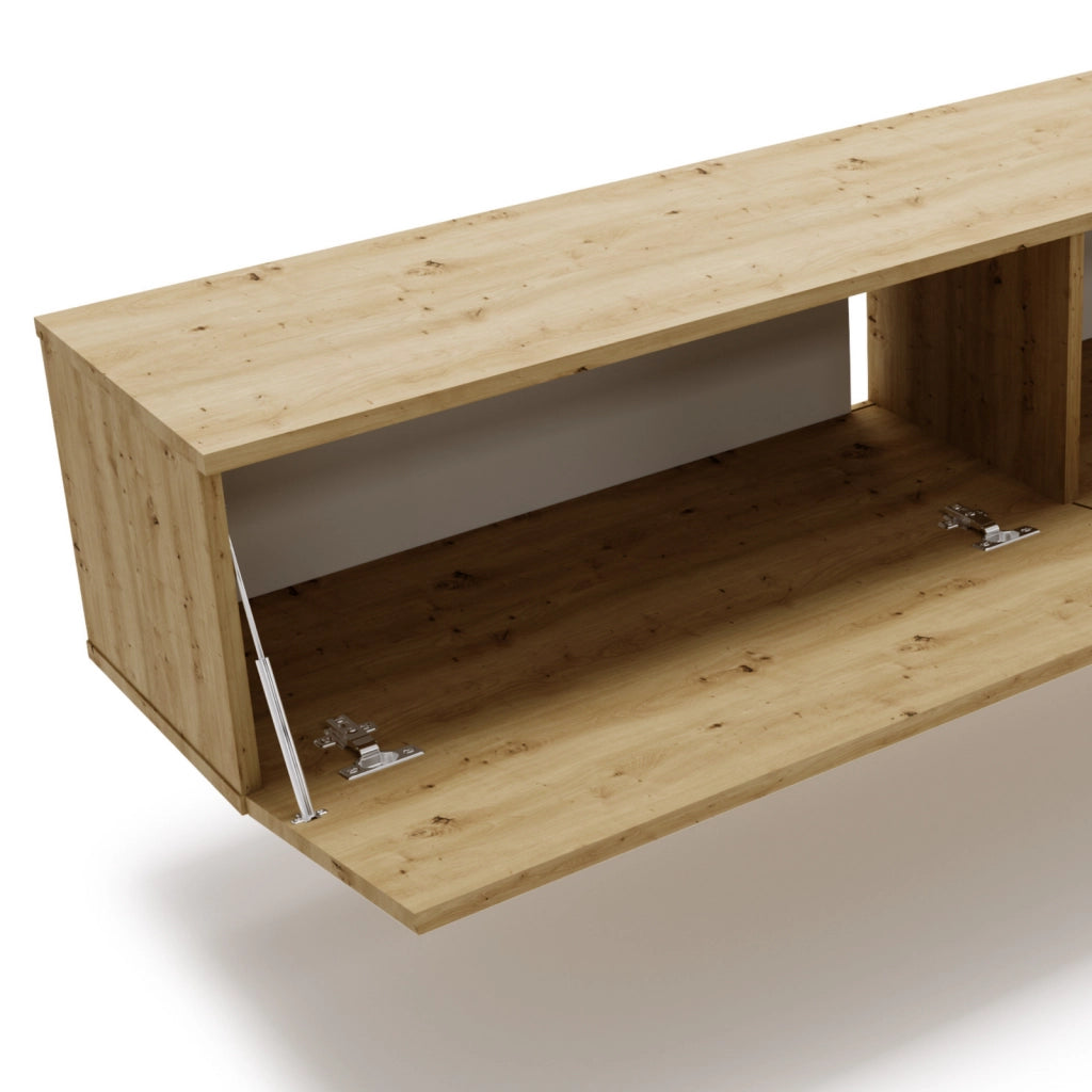 Mobile TV NICOLE 160 cm - colore "Rovere Artigianale"