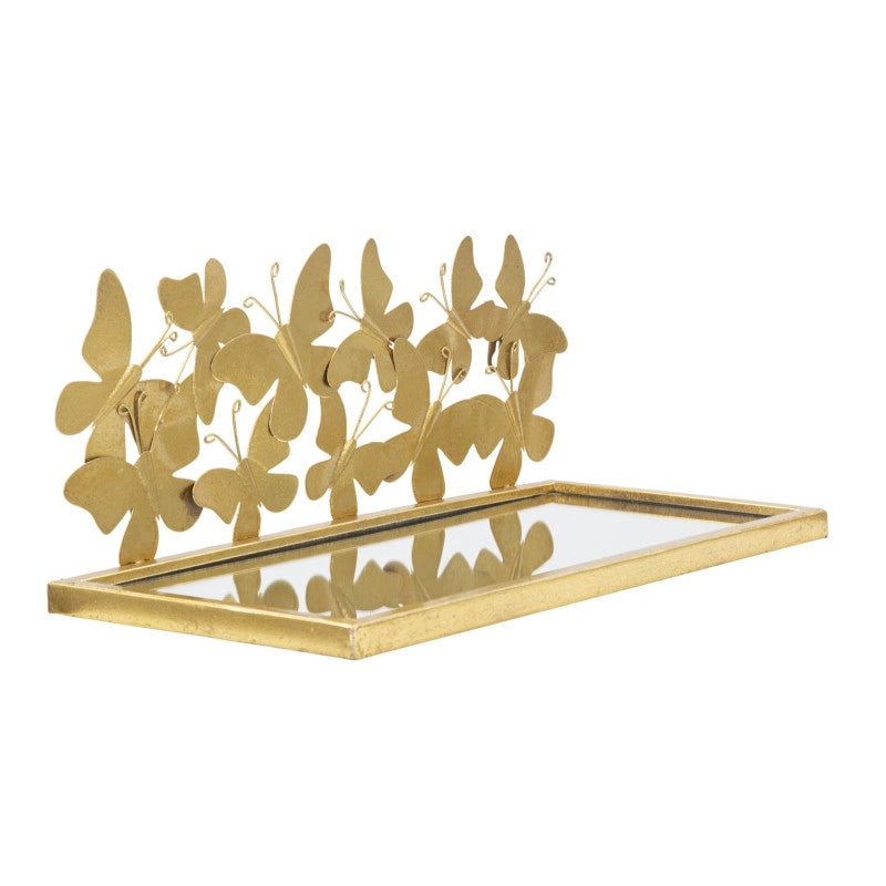 Comodino Mensola Butterflies Coppia cm 43x19,2x16,5