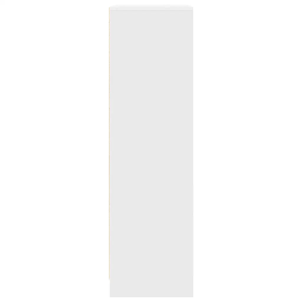 Armadio con Cassetto Bianco 55,5x34x119,5 cm Legno Multistrato CFW6171250