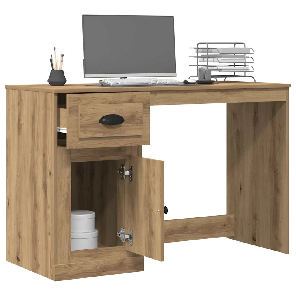 Scrivania Rovere artigianale 50 x 115 x 75 cm Legno multistrato 862823