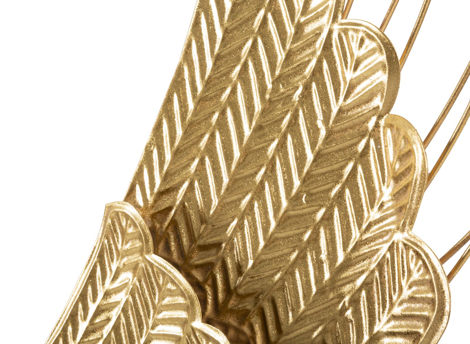 Pannello Ali Plus 37x105,5x3 cm in Ferro Oro