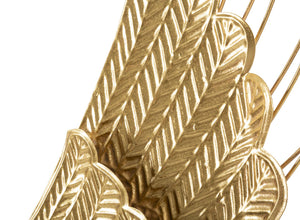 Pannello Ali Plus 37x105,5x3 cm in Ferro Oro