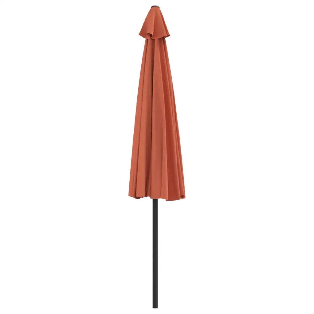 Ombrellone Palo in Alluminio Terracotta 300x150x253 cm a MetÃ 