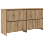 Credenza | Sideboards 2 pcs rovere artigianale 70 x 41 x 75 cm