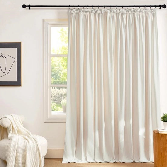 Tende 300 g/m² - Verduisteranti - Flou - 1 Pannello - 240 cm Altezza - Tessuto morbido - Tende oscuranti