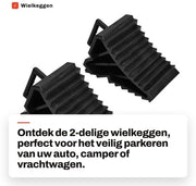 Supporto Antislip per Gomme - 2 Pezzi - Dimensioni 15,5x9x9,8cm - Facile da Trasportare