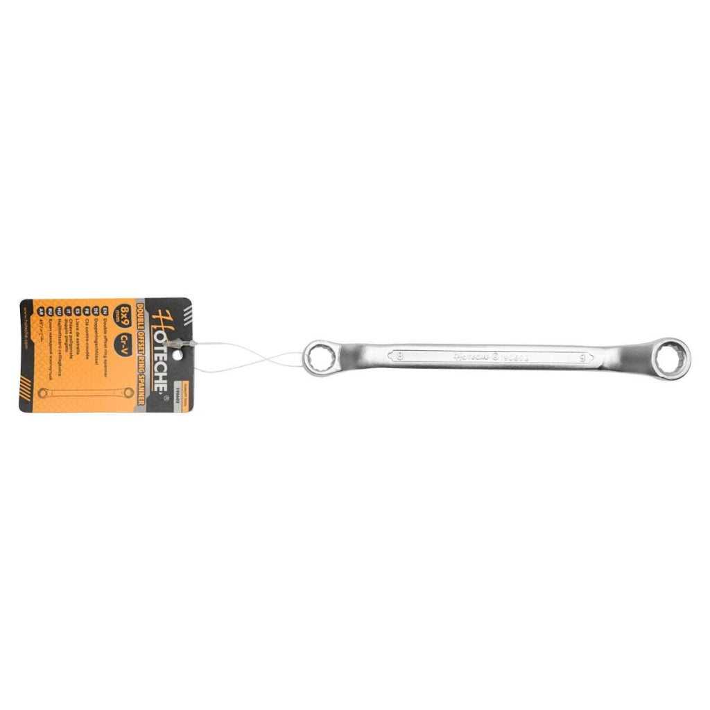 Chiave a cricchetto doppia 8x9 mm Hoteche