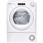 Candy Smart Pro CSOE H9A2DE-S Asciugatrice a pompa di calore 9Kg classe A++ asciugatura rapida programma lana controllo remoto bianco  596x607x850