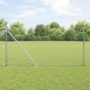 Palo della recinzione Argento 25 x 1 m (rete 60 x 60 mm)